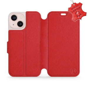 Hülle für Apple iPhone 13 mini - Farbe Red Leather