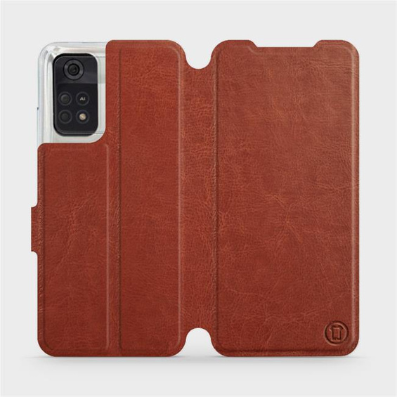 Etui do Xiaomi POCO M4 Pro 4G - wzór Brown&Gray