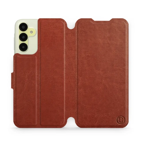 Phone Case Samsung Galaxy A15 5G - Design Brown&Orange