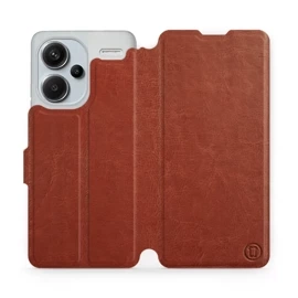 Phone Case Xiaomi Redmi Note 13 PRO Plus - Design Brown&Orange