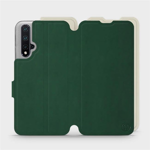 Phone Case Huawei Honor 20 - Design Green with Platinum