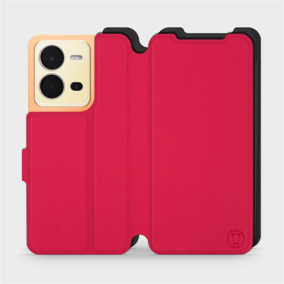 Phone Case Vivo X80 Lite - Design Red with Black