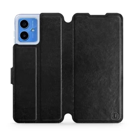 Phone Case Motorola Moto G14 - Design Black&Orange