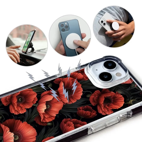 Etui MagSafe Elite Bumper Apple iPhone 15 - wzór D006D