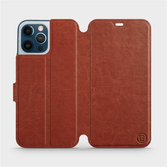 Etui do Apple iPhone 12 Pro Max - wzór Brown&Gray