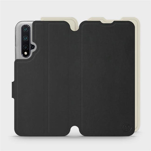 Phone Case Huawei Honor 20 - Design Black with Platinum