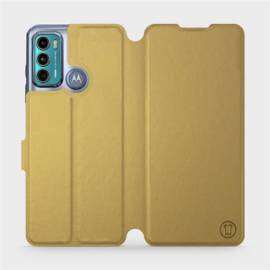 Phone Case Motorola Moto G60 - Design Gold&Gray