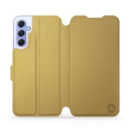 Phone Case Samsung Galaxy A34 5G - Design Gold&Gray