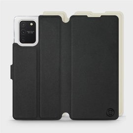 Phone Case Samsung Galaxy S10 Lite - Design Black with Platinum