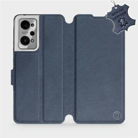 Phone Case Realme GT 2 - Design Blue Leather