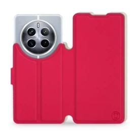 Phone Case Realme 12 Pro Plus 5G - Design Red with Platinum