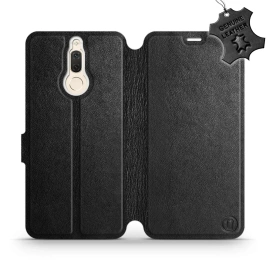 Phone Case Huawei Mate 10 Lite - Design Black Leather