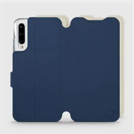 Phone Case Xiaomi Mi A3 - Design Navy with Platinum