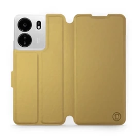 Phone Case Xiaomi POCO C65 - Design Gold&Gray
