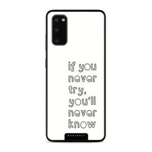 Phone Glossy Case Samsung Galaxy S20 - Design G075G