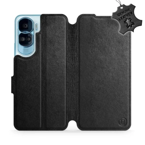 Hülle für Huawei Honor 90 Lite - Farbe Black Leather