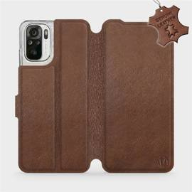 Phone Case Xiaomi Redmi Note 10s - Design Brown Leather