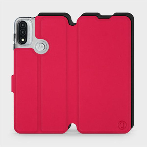 Phone Case Motorola Moto E20 - Design Red with Black