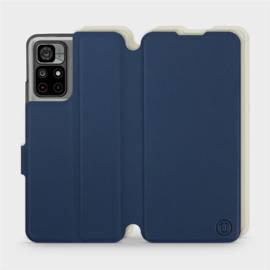 Phone Case Xiaomi Redmi Note 11 - Design Navy with Platinum