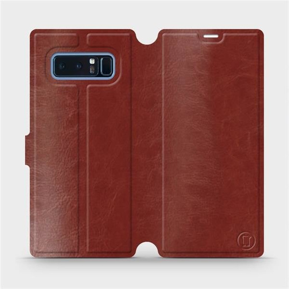 Etui do Samsung Galaxy Note 8 - wzór Brown&Gray
