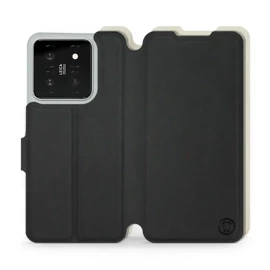 Phone Case Xiaomi 14 - Design Black with Platinum