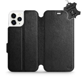 Phone Case Apple iPhone 11 Pro - Design Black Leather