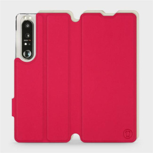 Phone Case Sony Xperia 1 III - Design Red with Platinum