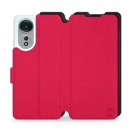 Phone Case OPPO A58 - Design Red with Black