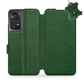 Hülle für Xiaomi Redmi Note 11 Pro - Farbe Green Leather