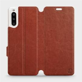 Phone Case Sony Xperia 10 II - Design Brown&Orange