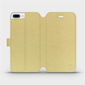 Phone Case Apple iPhone 8 Plus - Design Gold&Orange