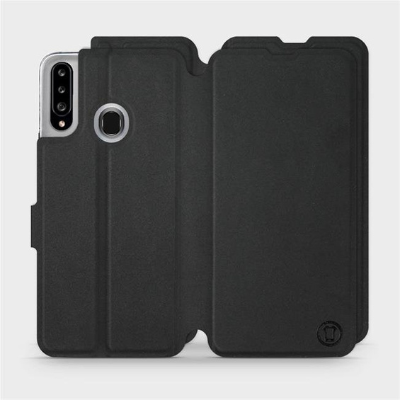 Phone Case Samsung Galaxy A20S - Design Black with Black