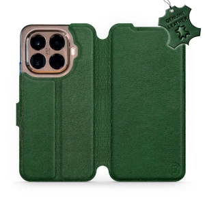 Phone Case Xiaomi 15T Pro - Design Green Leather