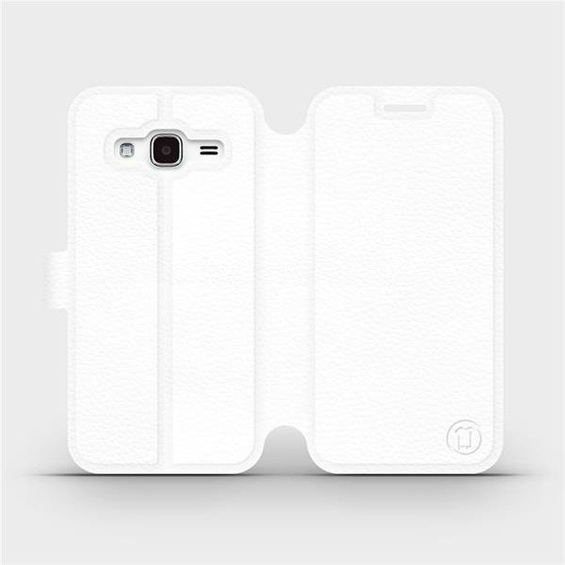 Phone Case Samsung Galaxy J3 2016 - Design White&Gray