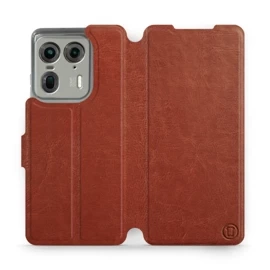 Phone Case Motorola Edge 50 Ultra - Design Brown&Gray