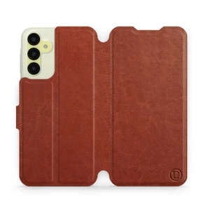 Phone Case Samsung Galaxy A15 5G - Design Brown&Orange