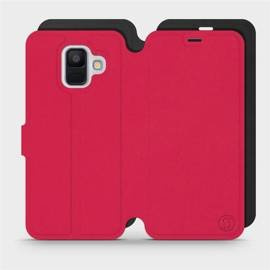 Phone Case Samsung Galaxy A6 Plus 2018 - Design Red with Black