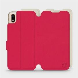 Phone Case Huawei Y5 2019 - Design Red with Platinum