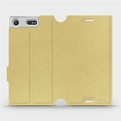 Phone Case Sony Xperia XZ1 Compact - Design Gold&Orange