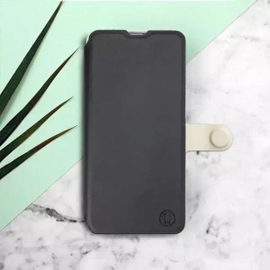 Etui Soft Touch do Xiaomi Redmi Note 12 Pro 5G - wzór Satynowa czerń z platyną