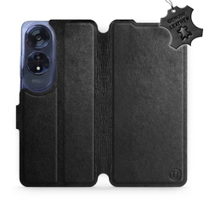 Phone Case OPPO A60 - Design Black Leather