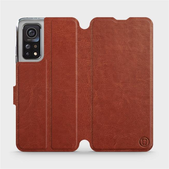 Etui do Xiaomi MI 10T Pro - wzór Brown&Orange