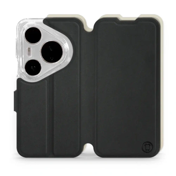 Phone Case Huawei Pura 80 Pro - Design Black with Platinum