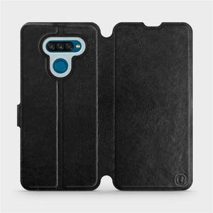 Etui do LG K50S - wzór Black&Orange