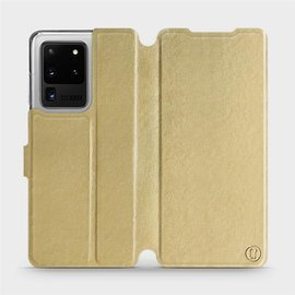 Phone Case Samsung Galaxy S20 Ultra - Design Gold&Orange