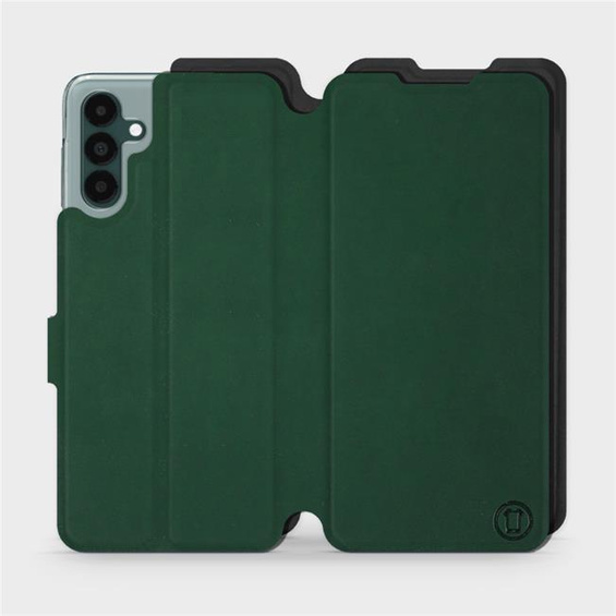 Phone Case Samsung Galaxy A04S - Design Green with Black
