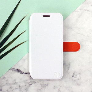 Phone Case Samsung Galaxy A22 5G - Design White&Orange