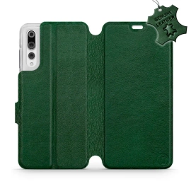 Phone Case Huawei P20 Pro - Design Green Leather