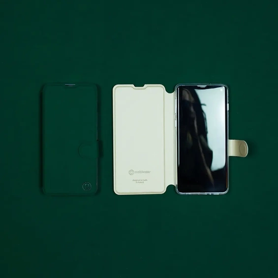 Etui Soft Touch do Xiaomi Redmi Note 14 Pro 4G - wzór Miejska zieleń z platyną