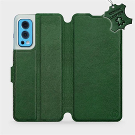 Phone Case OnePlus Nord 2 5G - Design Green Leather